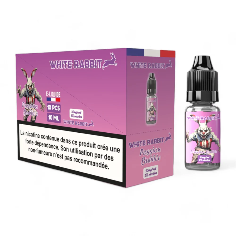 E-liquide White Rabbit 2% Passion Bubble