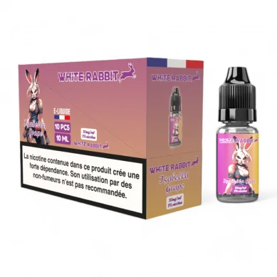 E-liquide White Rabbit 2% Isabella Grape