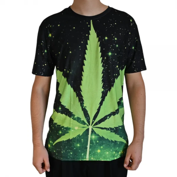 T-shirt Cannabis Galaxy