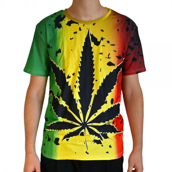 T-shirt Cannabis Style Rasta