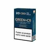 Cigarettes CBD Classic Green&Co