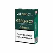 Cigarettes CBD Menthol Green&Co