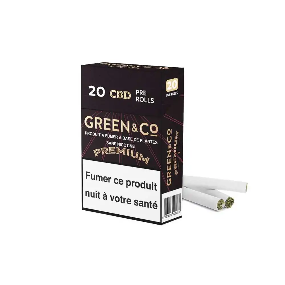 Cigarettes CBD Premium Green&Co