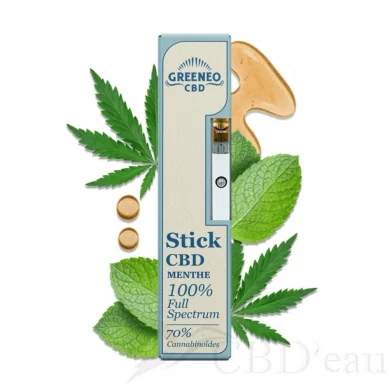 Sticks CBD Greeneo menthe