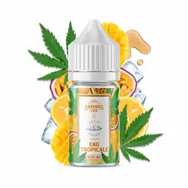 E-liquide CBD eau tropicale | GREENEO sans nicotine