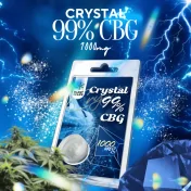 Cristaux CBG 99% 1000mg