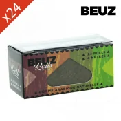 24 Rouleaux de feuille Beuz Slim Brown