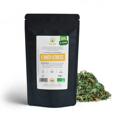 tisane cbd bio l'anti stress