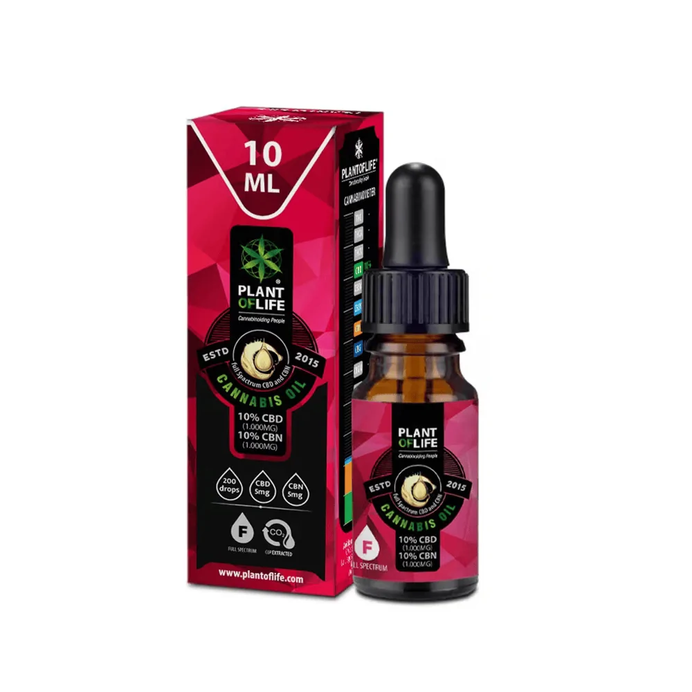 Huile CBN CBD 10% 10ML Full Spectrum