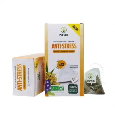 Infusion chanvre ANTI-STRESS en Sachet