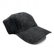 Casquette en chanvre gris jean