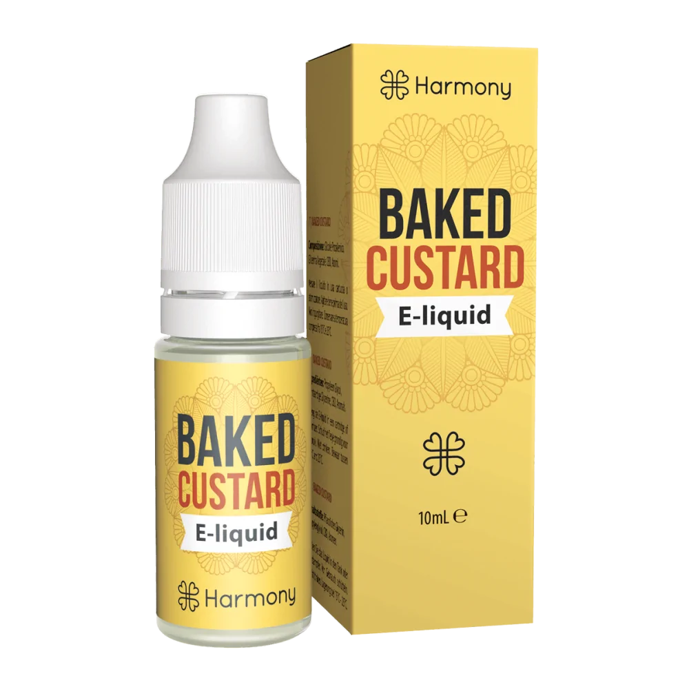 E-liquide CBD Baked Custard