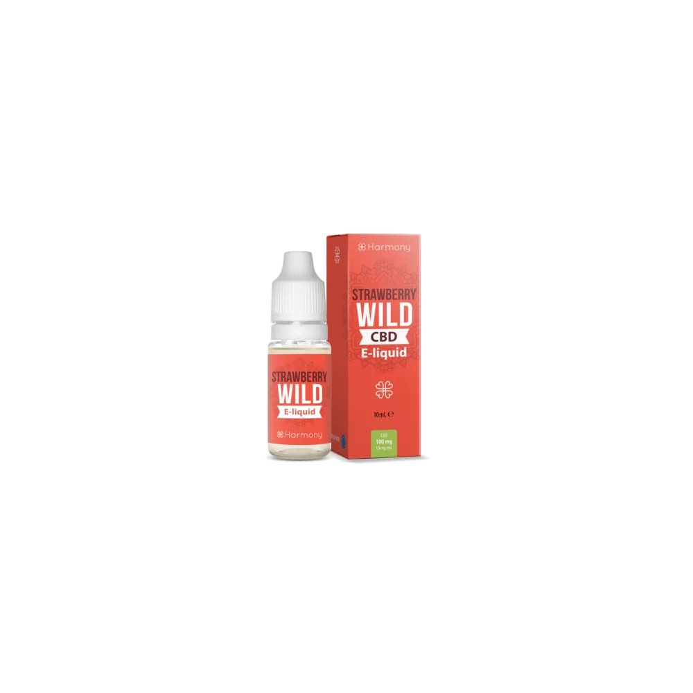 E-liquide CBD Wild Strawberry Fraise sauvage