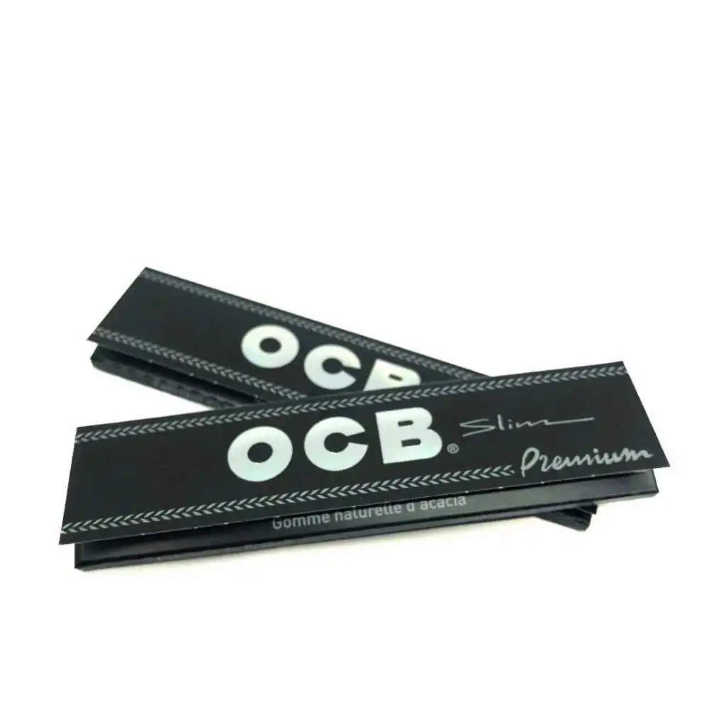 OCB Slim Premium Black + Tips (Carton) - Feuille à rouler