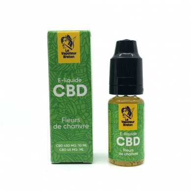 E-liquide FLEURS DE CHANVRE au CBD 450mg - 10ml