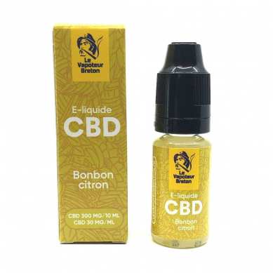 E-liquide BONBON CITRON au CBD 300mg - 10ml