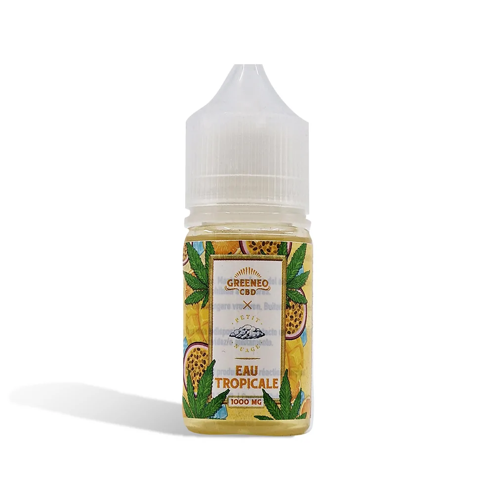 e-liquide cbd eau tropicale