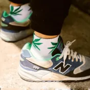 chaussettes cannabis