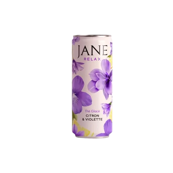 Thé CBD violette citron bio | JANE