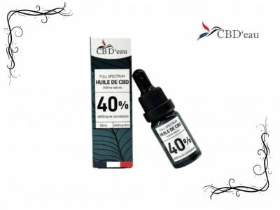  Pourquoi Choisir l’Huile CBD 40% Full Spectrum de CBD'eau ?